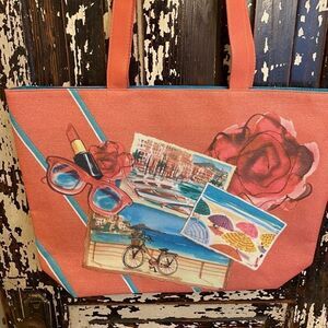 Lancôme reusable canvas tote.